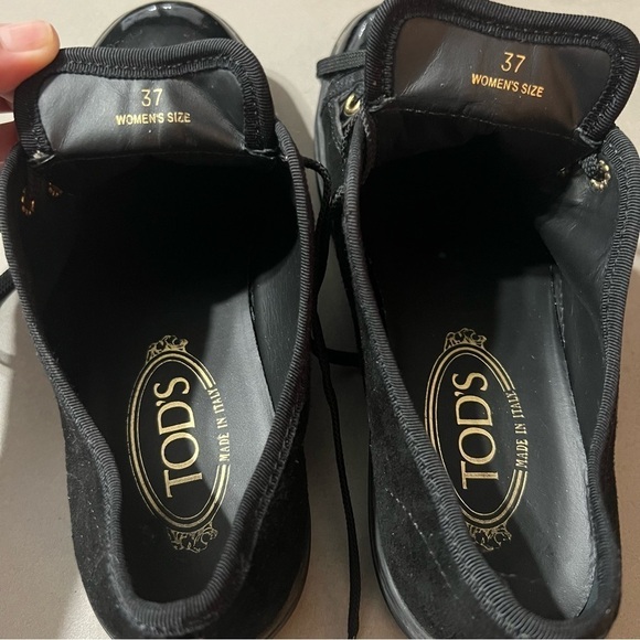 TOD’S Suede Leather Casual Shoe - Picture 8 of 9